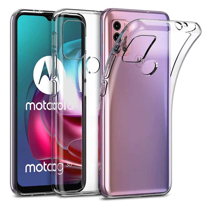 Ultratenké gelové čiré pouzdro / kryt na MOTOROLA Moto G10 / Moto G30