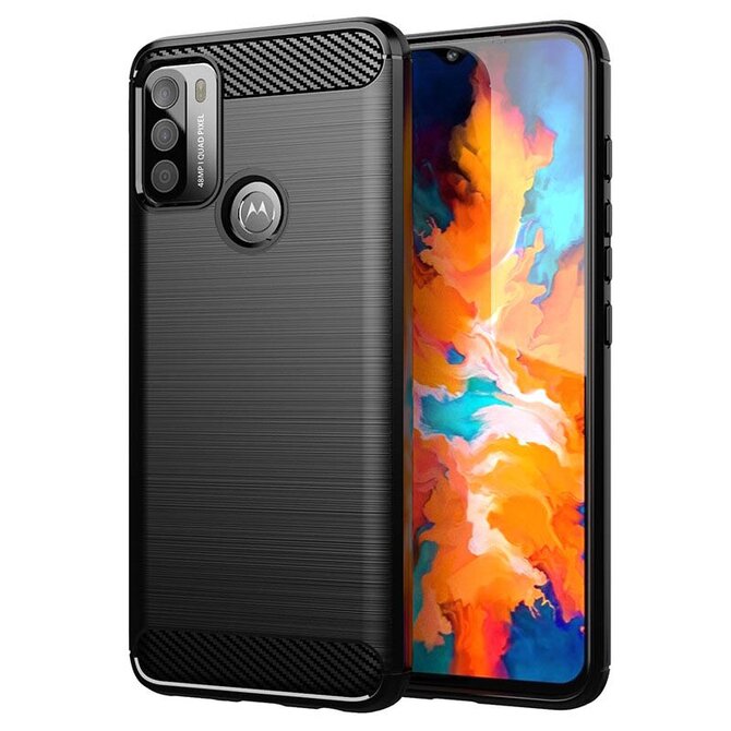 Gelové černé ARMOR STYLE pouzdro / kryt na MOTOROLA Moto G50