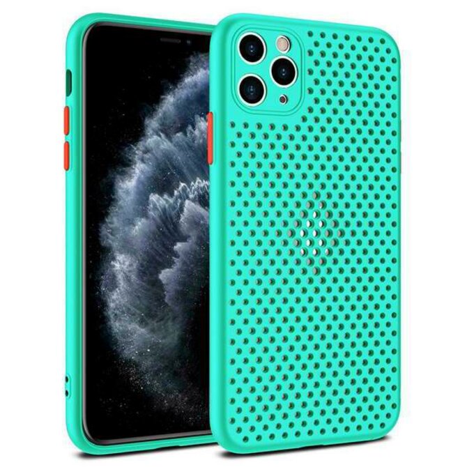 Gelové tyrkysové AIR TPU pouzdro na HUAWEI P40 Lite