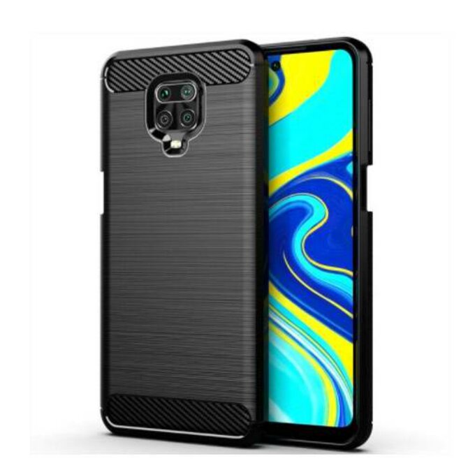 Gelové černé ARMOR STYLE pouzdro na XIAOMI Redmi Note 9 Pro / 9S