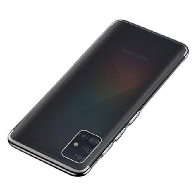 Gelové černé pouzdro FRAME V2 na SAMSUNG A515 Galaxy A51