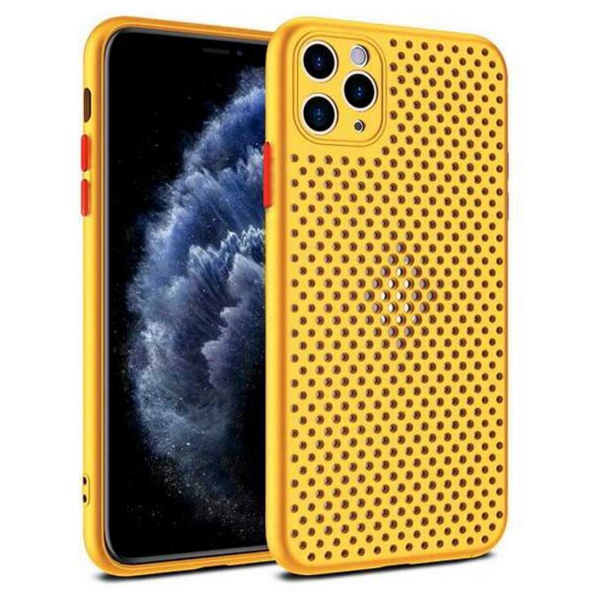 Gelové žluté AIR TPU pouzdro na APPLE iPhone 11 Pro (5.8)