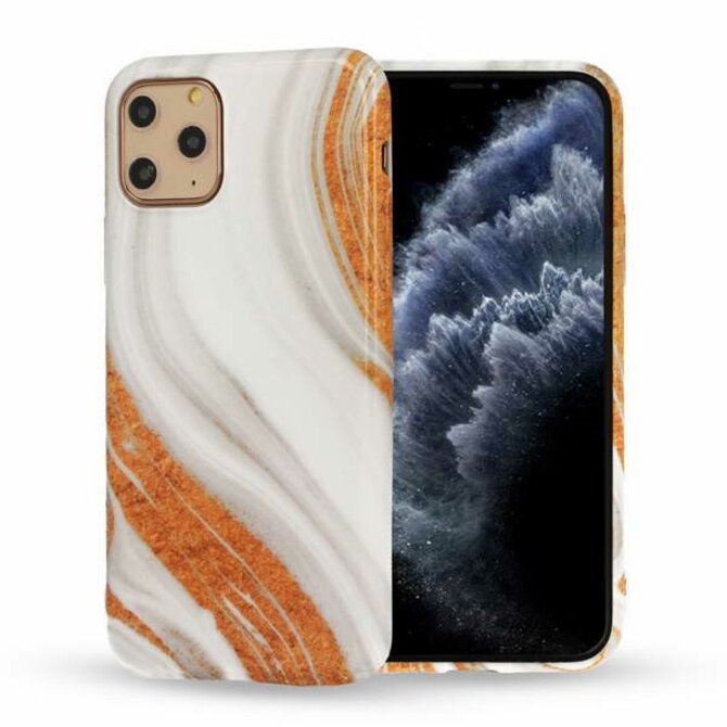 Gelové pouzdro s obrázkem na APPLE iPhone 6 (4.7) - vzor WHITE MARBLE