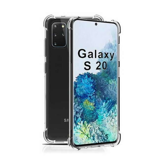 Gelové čiré pouzdro EDGE na SAMSUNG G980 Galaxy S20