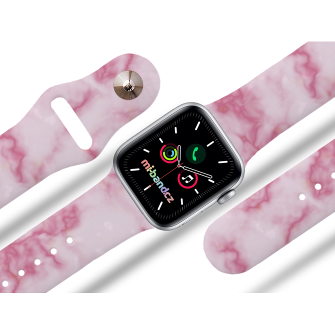 Apple watch řemínek Růžový mramor - 38/40/41mm