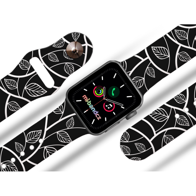 Apple watch řemínek Lístečky - 38/40/41mm