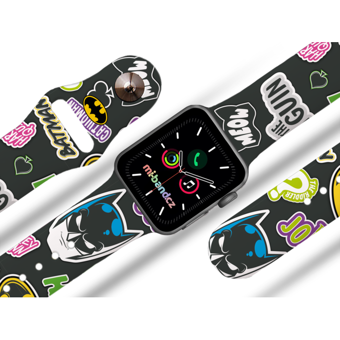 Apple watch řemínek Batman - Samolepky - 38/40/41mm