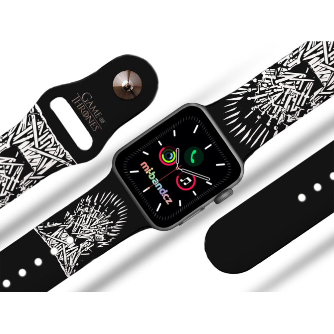 Apple watch řemínek GOT 9 - železný trůn - 38/40/41mm