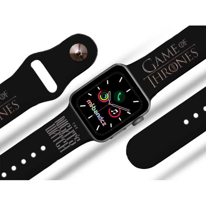 Apple watch řemínek GOT 12 - Noční hlídka 2 - 38/40/41mm