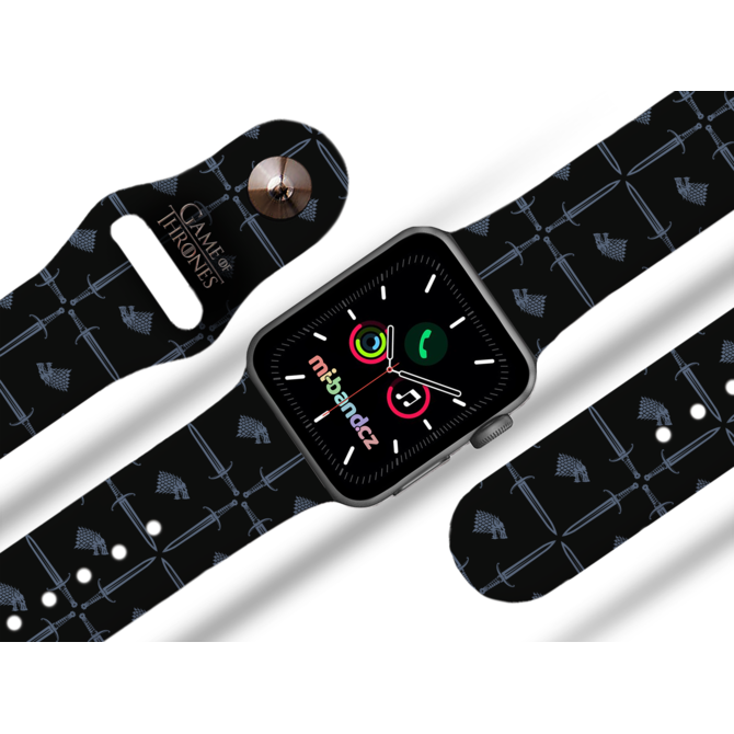 Apple watch řemínek GOT 13 - rod starků 3 - 38/40/41mm