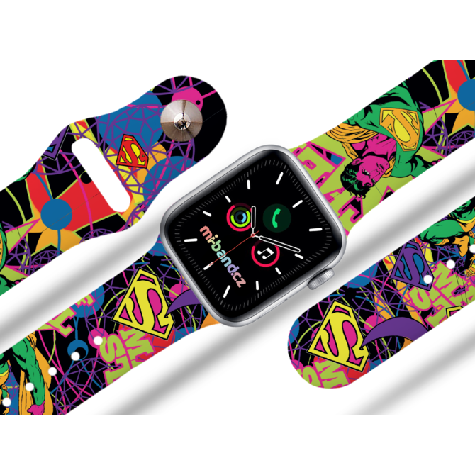 Apple watch řemínek Superman - Graffiti - 38/40/41mm