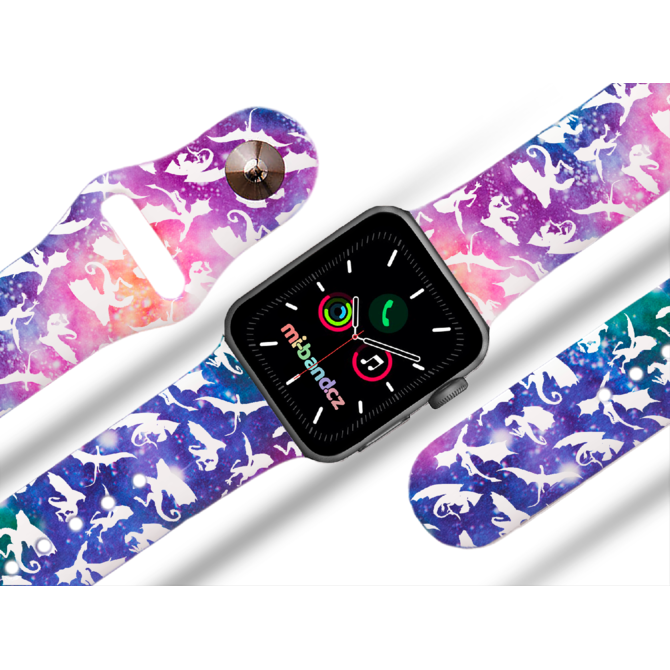 Apple watch řemínek Draci - 38/40/41 mm