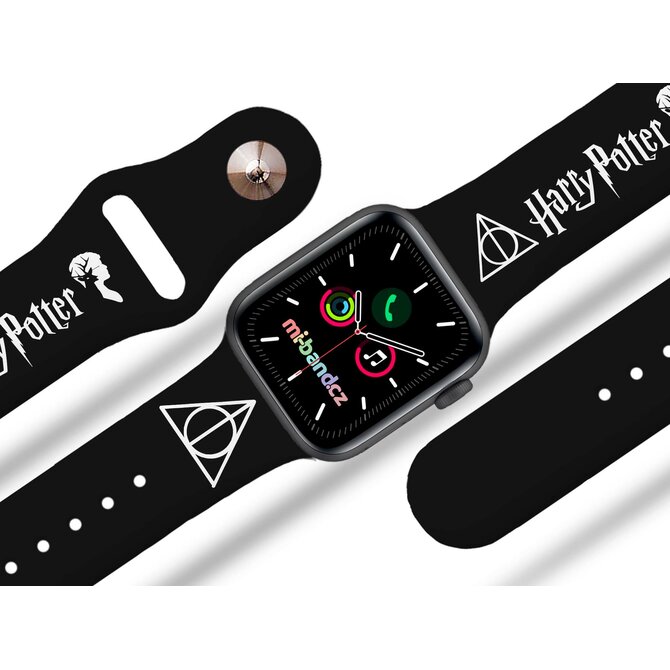 Apple watch řemínek Harry Potter - Relikvie smrti 3 - 38/40/41mm, barva pásku černá