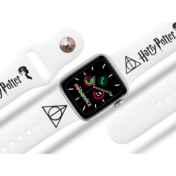 Apple watch řemínek Harry Potter - Relikvie smrti 3 - 38/40/41mm, barva pásku bílá