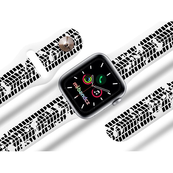 Apple watch řemínek Stopy pneumatiky - 42/44/45mm