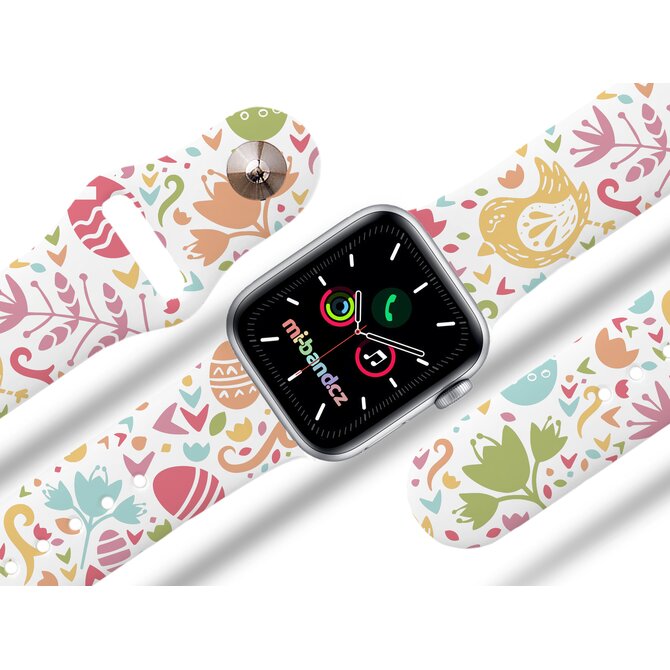 Apple watch řemínek Velikonoce 1 - Bílá - 38/40/41mm