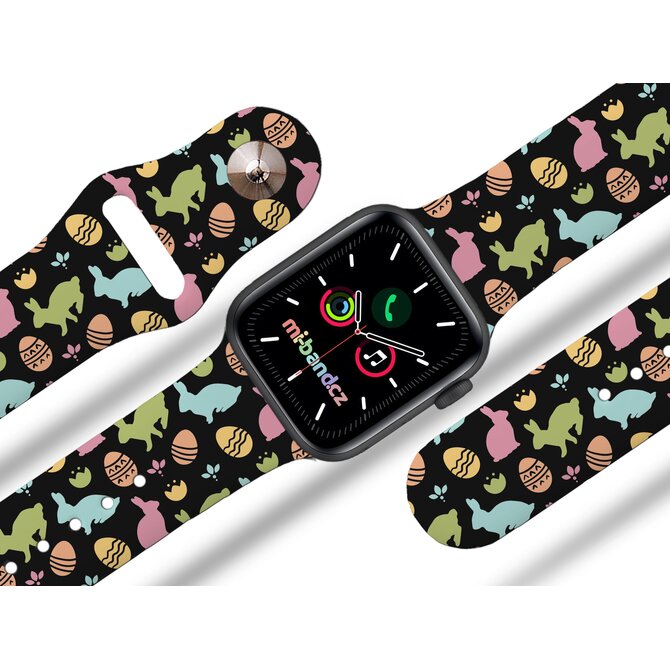 Apple watch řemínek Velikonoce - Černá - 38/40/41mm