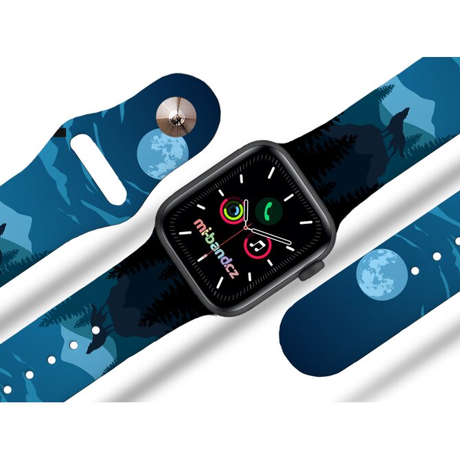 Apple watch řemínek Noc na horách - 42/44/45mm