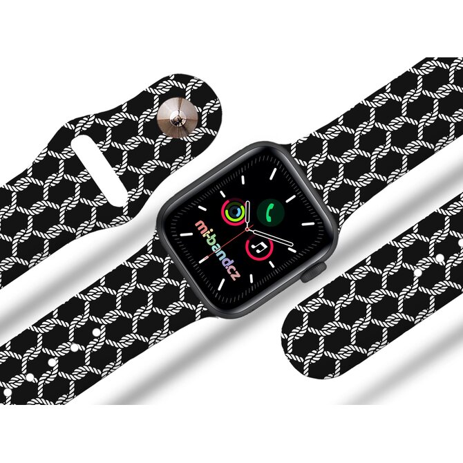 Apple watch řemínek Síť - Černá - 38/40/41mm