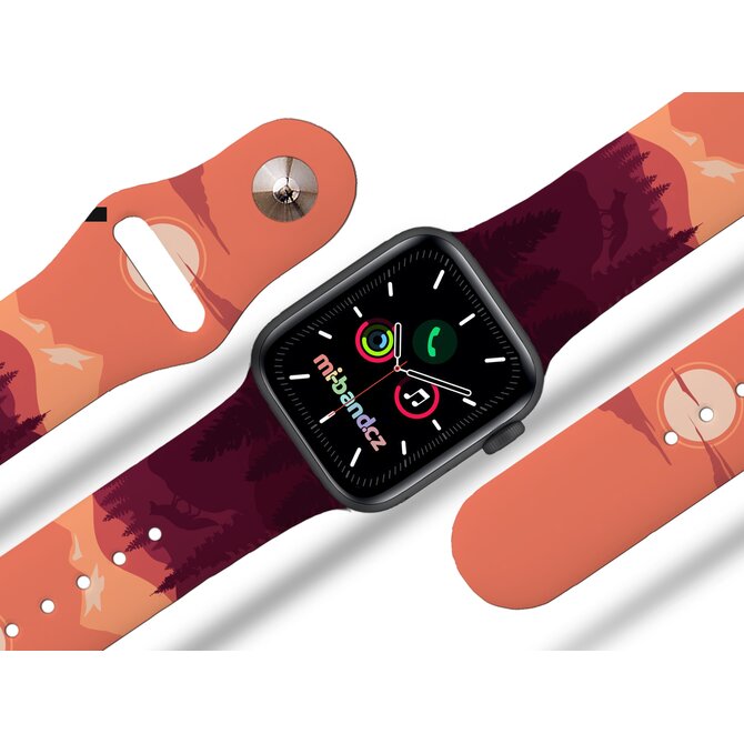 Apple watch řemínek Východ slunce na horách - 38/40/41mm