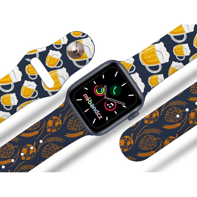 Apple watch řemínek Pivní tradice - Modrá - 42/44/45mm