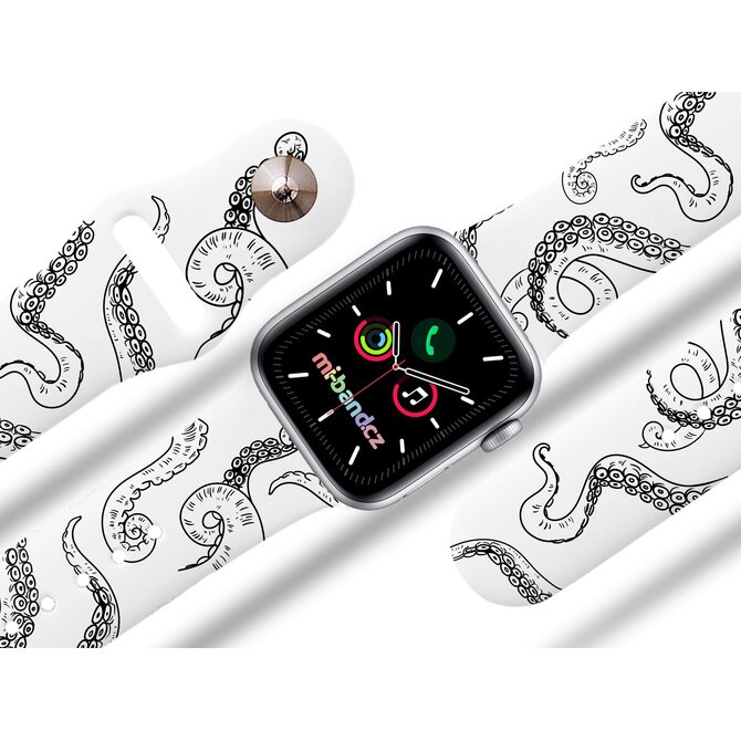 Apple watch řemínek Chobotnice - Bílá - 38/40/41mm