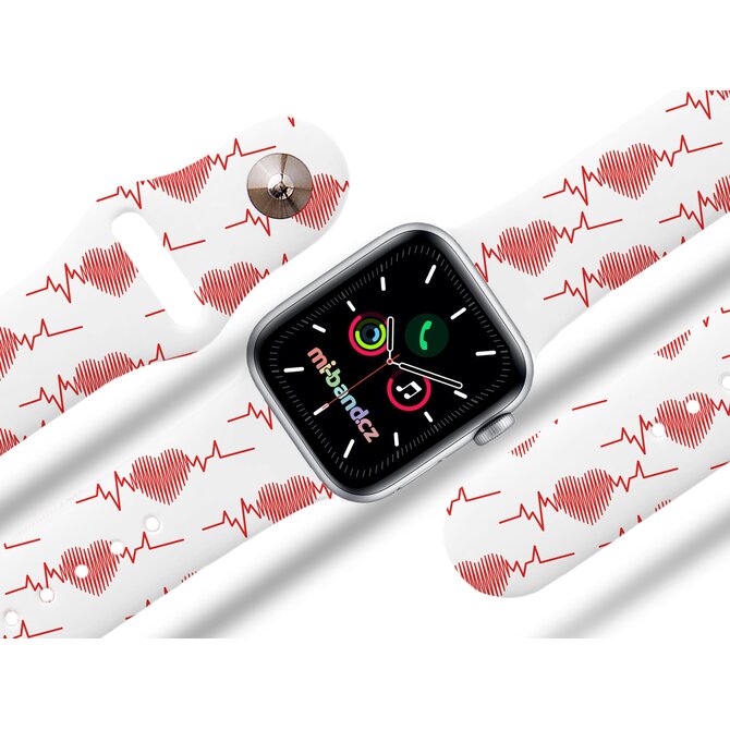 Apple watch řemínek EKG 2 - Bílá - 38/40/41mm