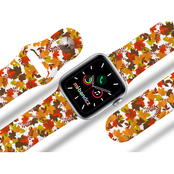 Apple watch řemínek Podzimní listí - 38/40/41mm