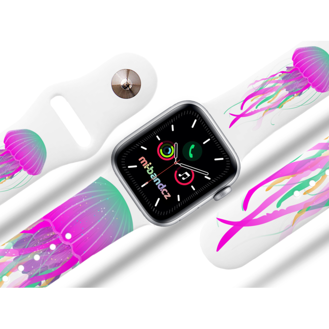 Apple watch řemínek Medúza - Bílá - 42/44/45mm