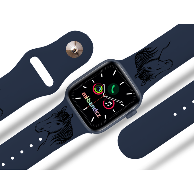 Apple watch řemínek Kůň - Modrá - 38/40/41mm