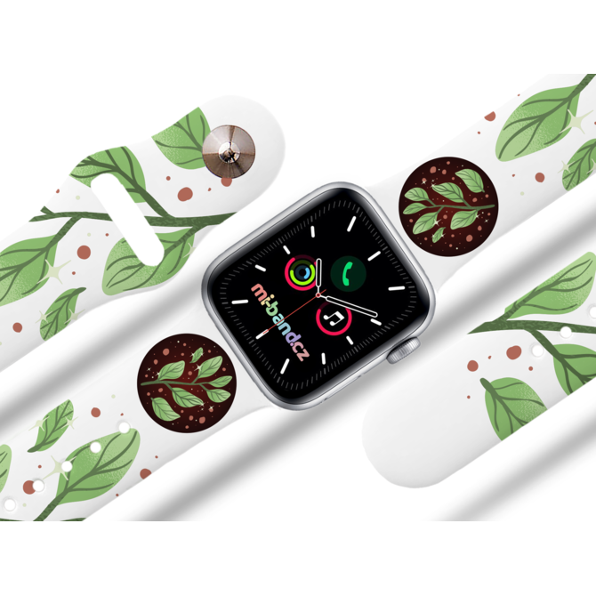 Apple watch řemínek Země - Bílá - 38/40/41mm