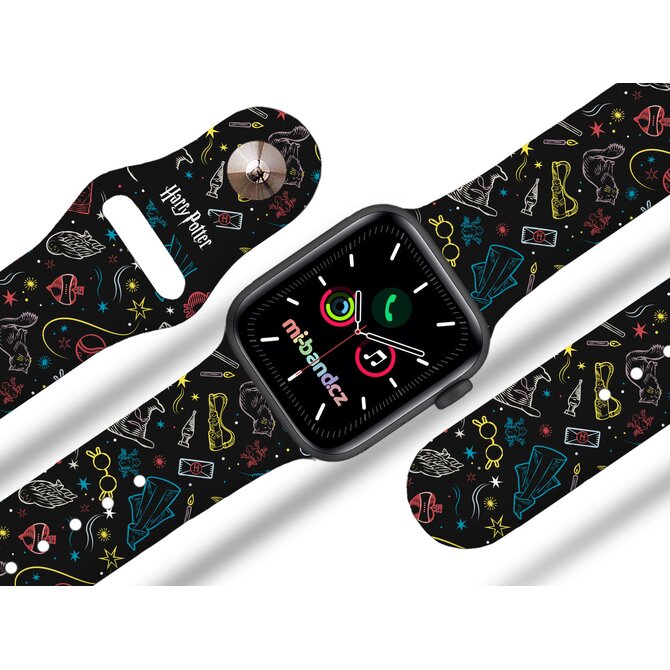 Apple watch řemínek Harry Potter - Harry potter - 42/44/45mm, barva pásku černá