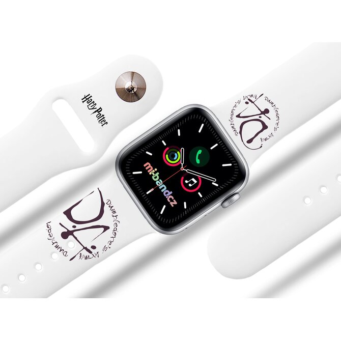 Apple watch řemínek Harry Potter - Brumbálova armáda - 38/40/41mm, barva pásku bílá