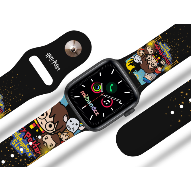 Apple watch řemínek Harry Potter - Harry Potter a Kámen mudrců charms - 38/40/41mm