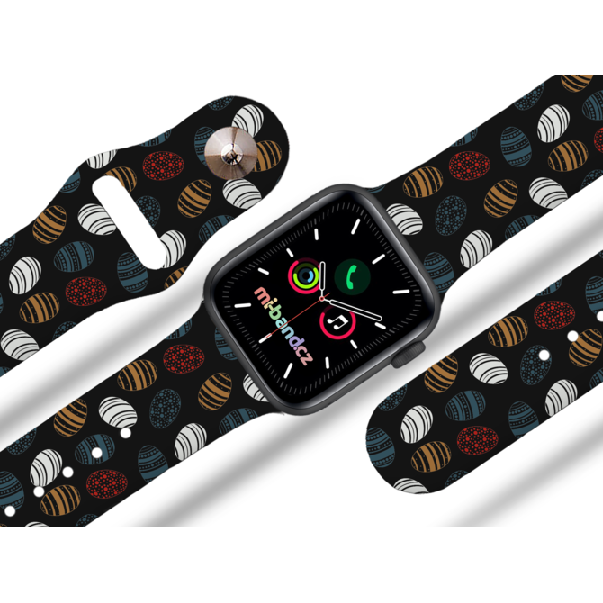 Apple watch řemínek Vajíčka - Černá - 38/40/41mm