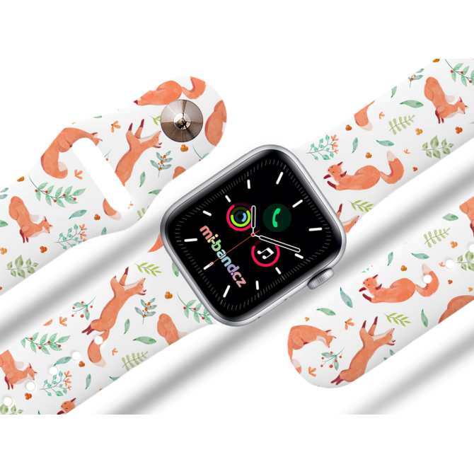 Apple watch řemínek Lištičky - 42/44/45mm