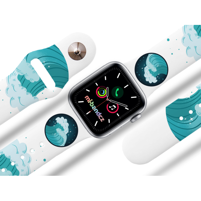 Apple watch řemínek Voda - Bílá - 38/40/41mm