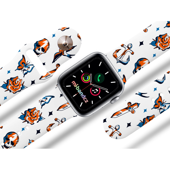 Apple watch řemínek Piráti - Bílá - 38/40/41mm