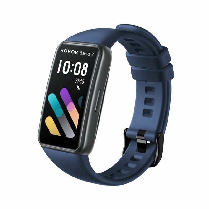 Silikonový řemínek  Silicone Strap pro Honor Band 6/7, modrý