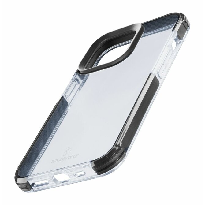 Ultra ochranné pouzdro  Tetra Force Shock-Twist pro Apple iPhone 15 Plus, 2 stupně ochrany, transparentní