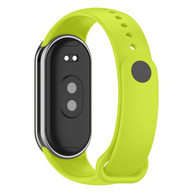 Jednobarevný náhradní náramek Mi Band 8 - Jablečně Zelená -