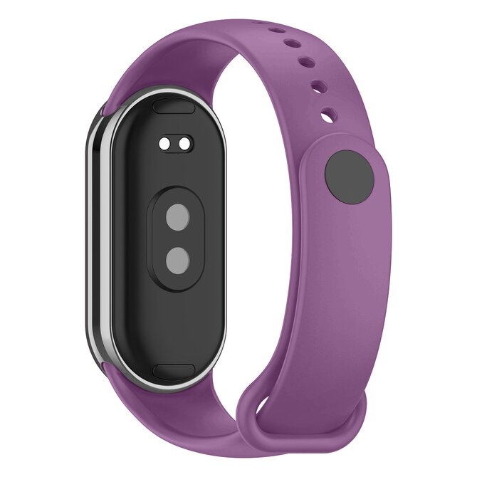 Jednobarevný náhradní náramek Mi Band 8 - Fialová -