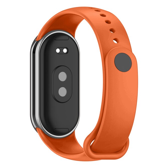 Jednobarevný náhradní náramek Mi Band 8 - Oranžová -