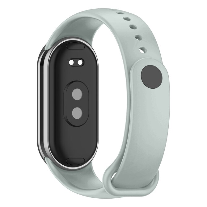 Jednobarevný náhradní náramek Mi Band 8 - Šedo-zelená -