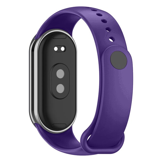 Jednobarevný náhradní náramek Mi Band 8 - Modro-fialová -