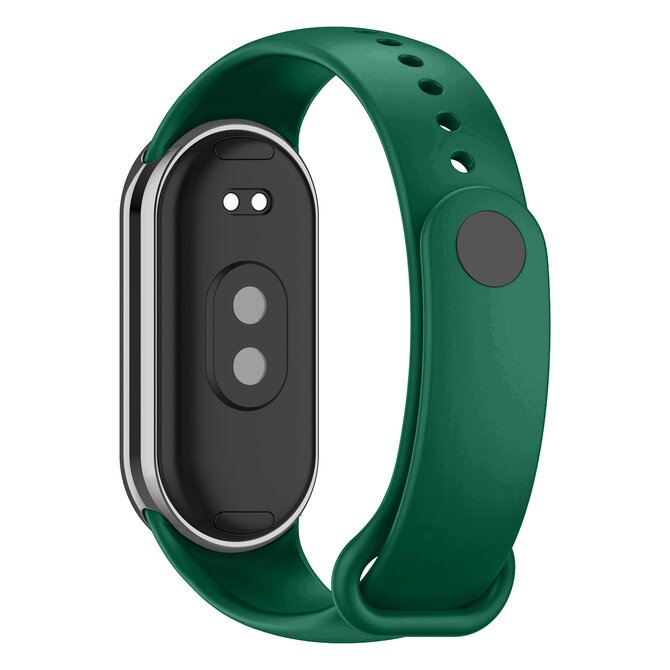 Jednobarevný náhradní náramek Mi Band 8 - Tmavě zelená -