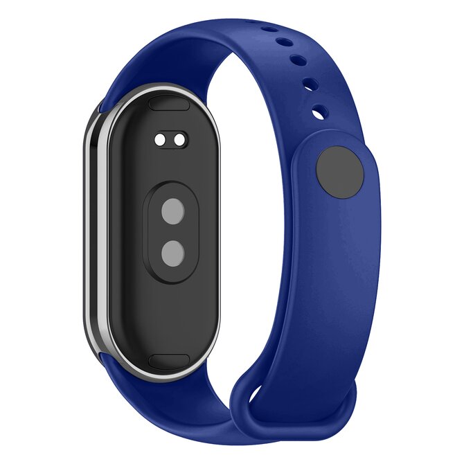 Jednobarevný náhradní náramek Mi Band 8 - safírově modrá -