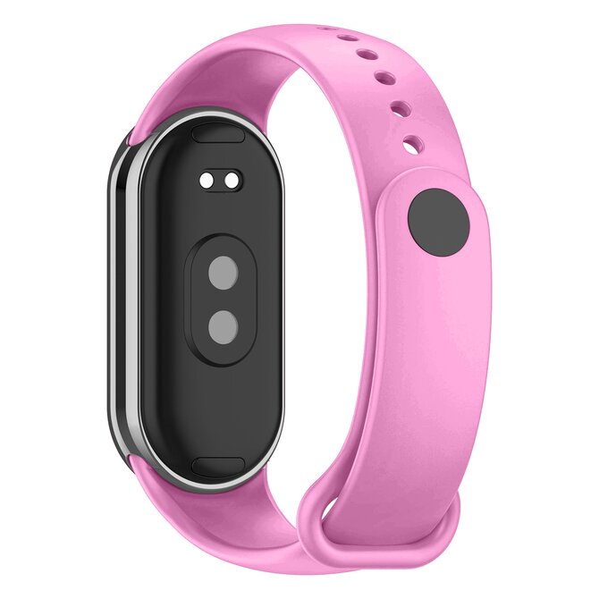 Jednobarevný náhradní náramek Mi Band 8 - Baby Růžová -