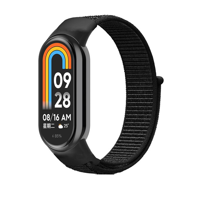 Náhradní náramek SportNylon Mi band 8 - Černá -