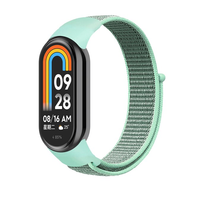 Náhradní náramek SportNylon Mi band 8 - Tyrkysová -